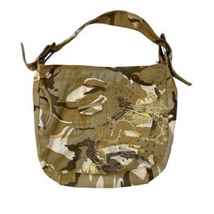 Embroidered Camo Bag